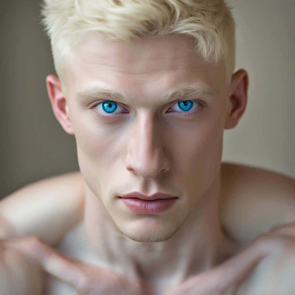 Male Model Slender Digital Art AI Fantasy - 547A