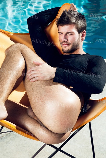 Nude Male Model Muscular - A1020