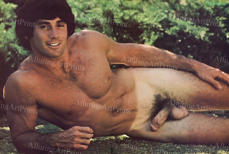 Male Model Muscular Vintage - 240A