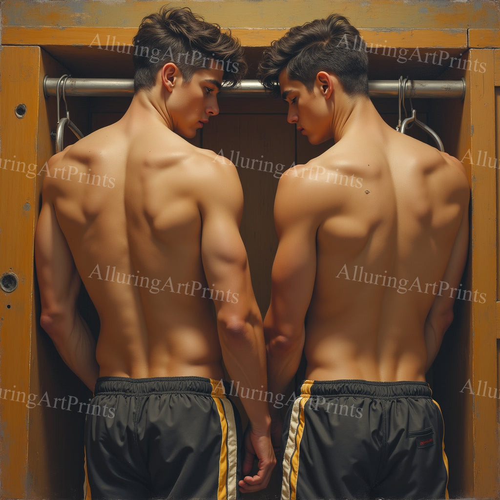 Male Models Slender Digital Art AI Fantasy - 515A
