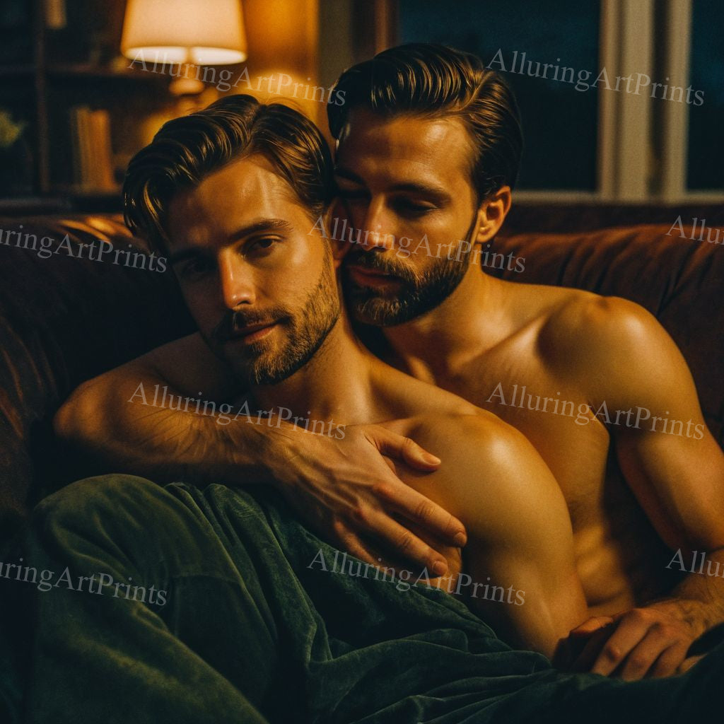 Male Models Muscular Digital Art AI Fantasy - 4B