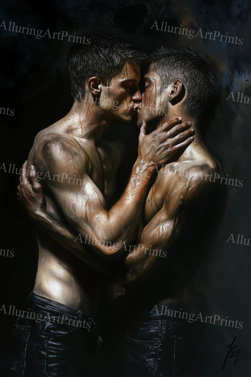 Male Models Muscular Digital Art AI Fantasy - 410B