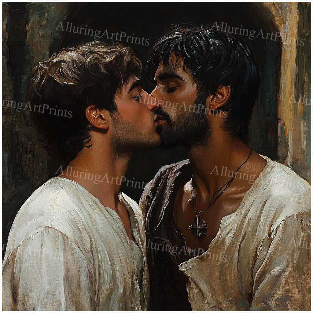 Male Models Muscular Beefcake Digital Art AI Fantasy - 376C