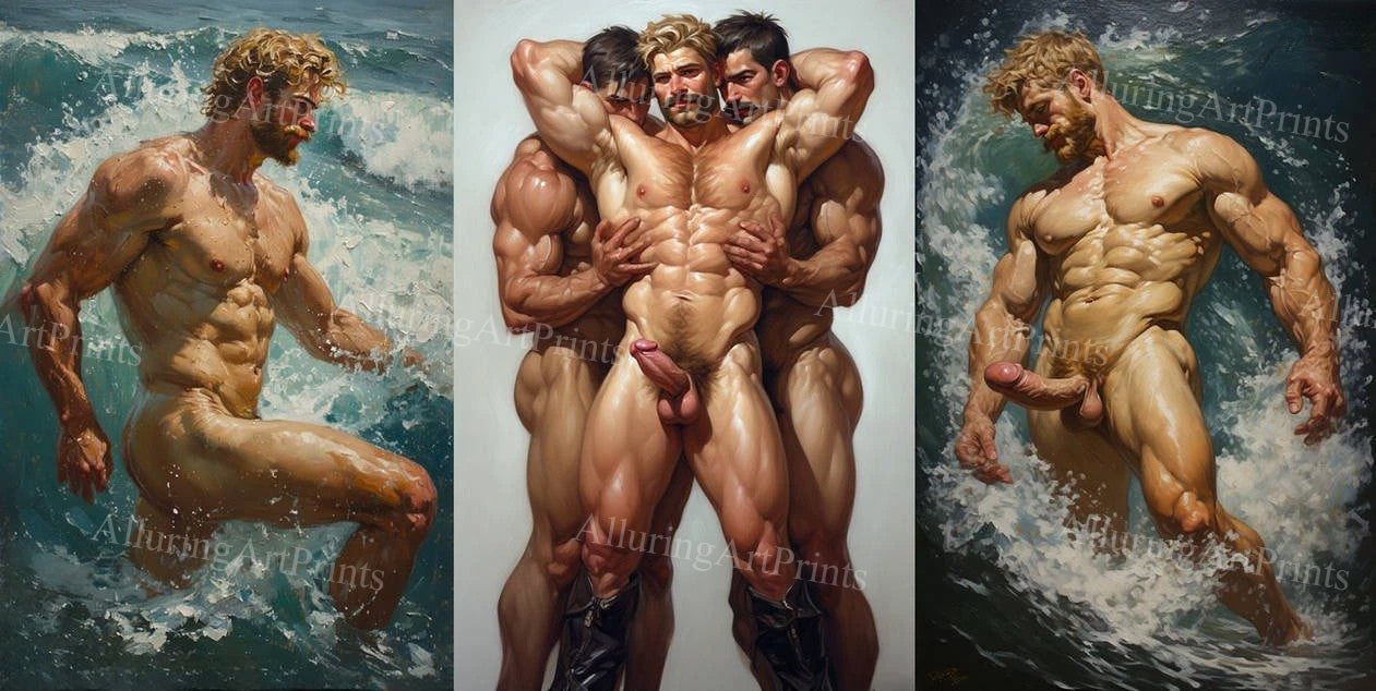Male Models Muscular - 2D