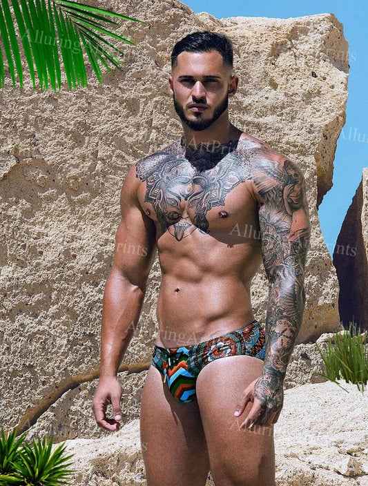 Male Model Muscular Digital Art AI Fantasy - 266D