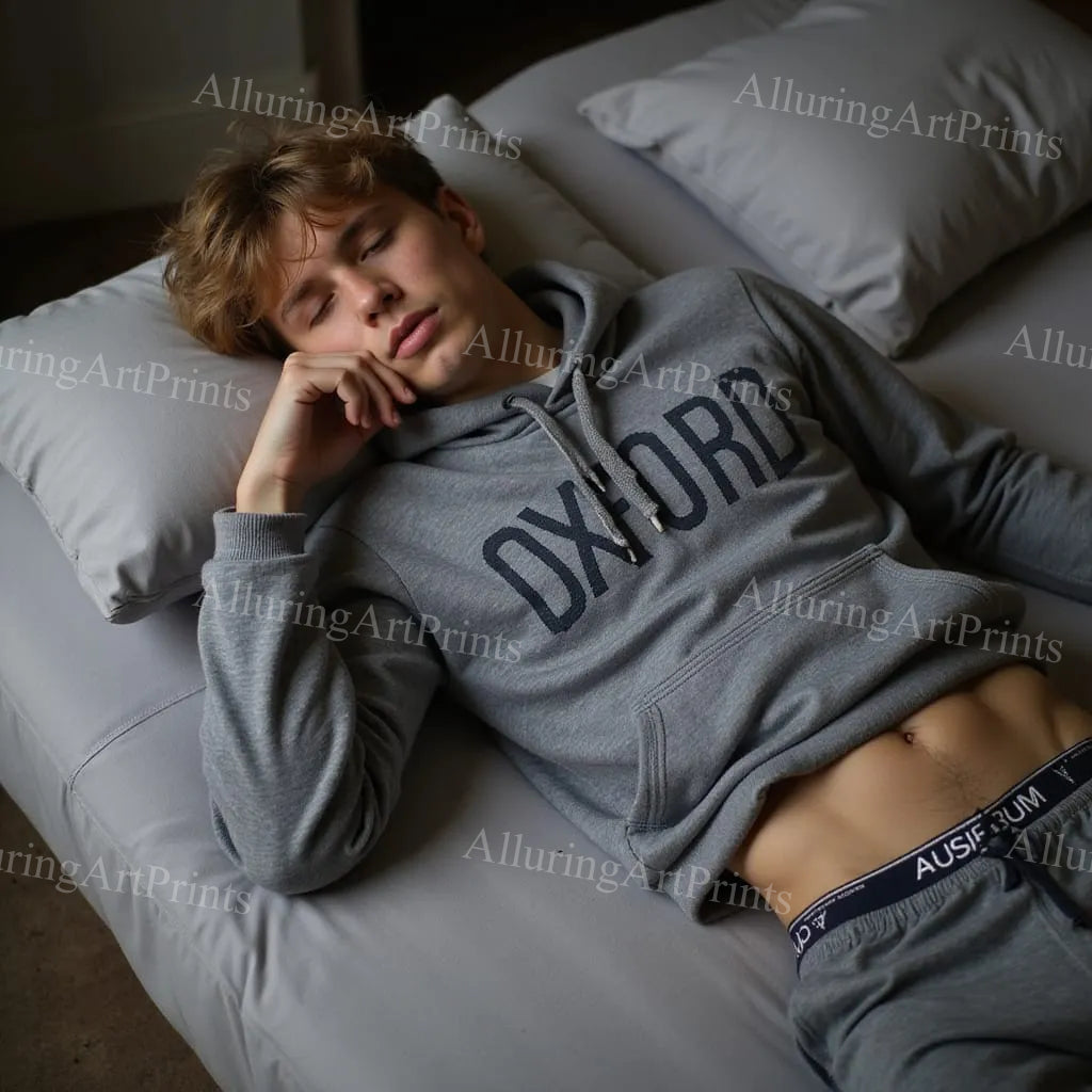 Male Model Muscular Digital Art AI Fantasy - 637D