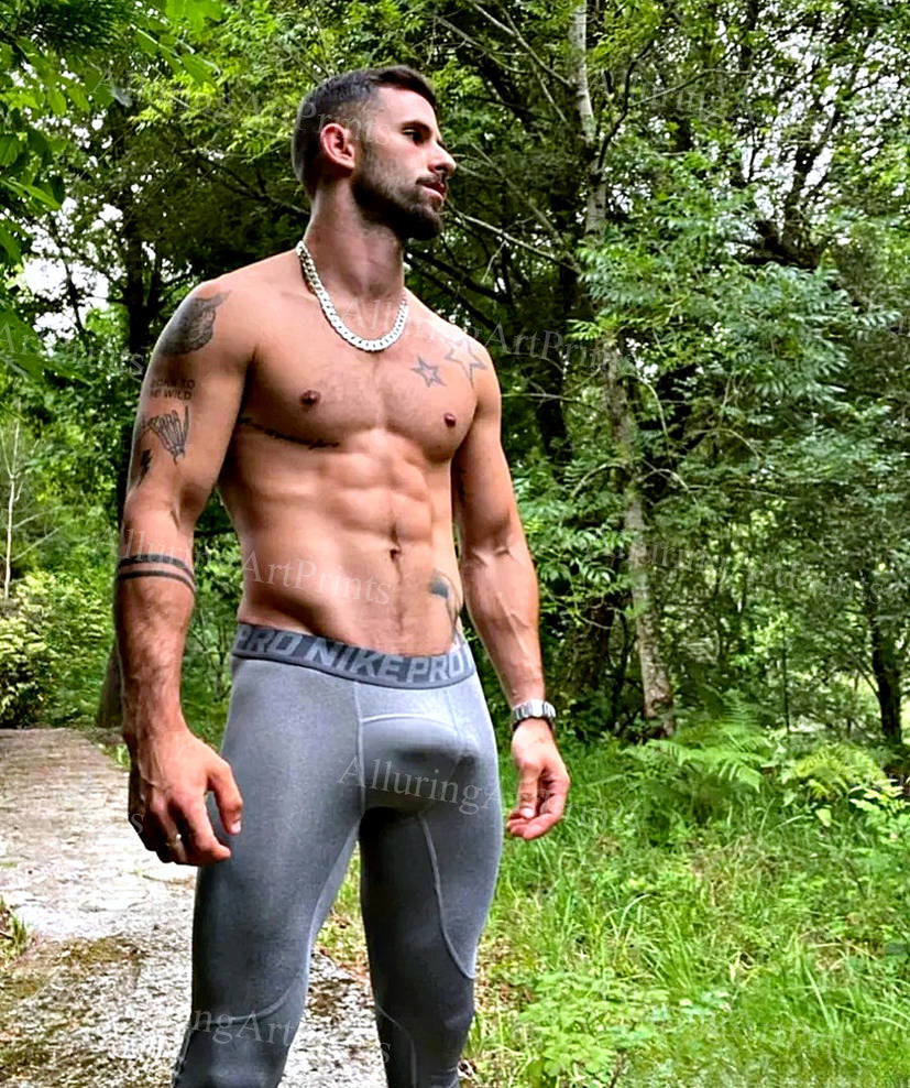 Male Model Muscular Digital Art AI Fantasy - 650D