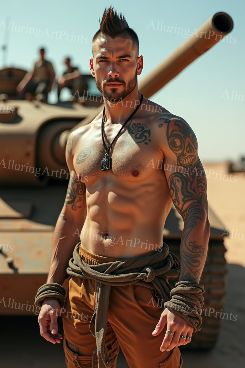 Male Model Muscular - 499E