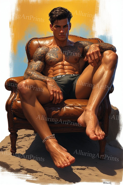 Male Model Muscular - 520E