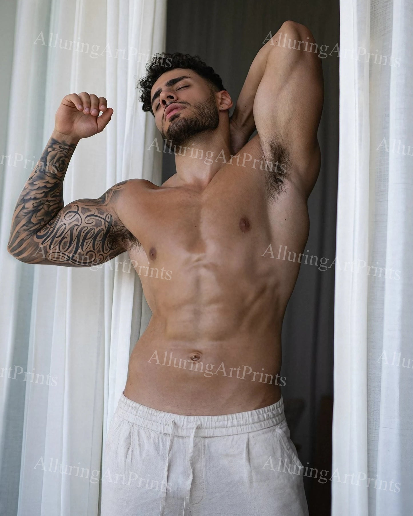 Male Model Muscular - 358F