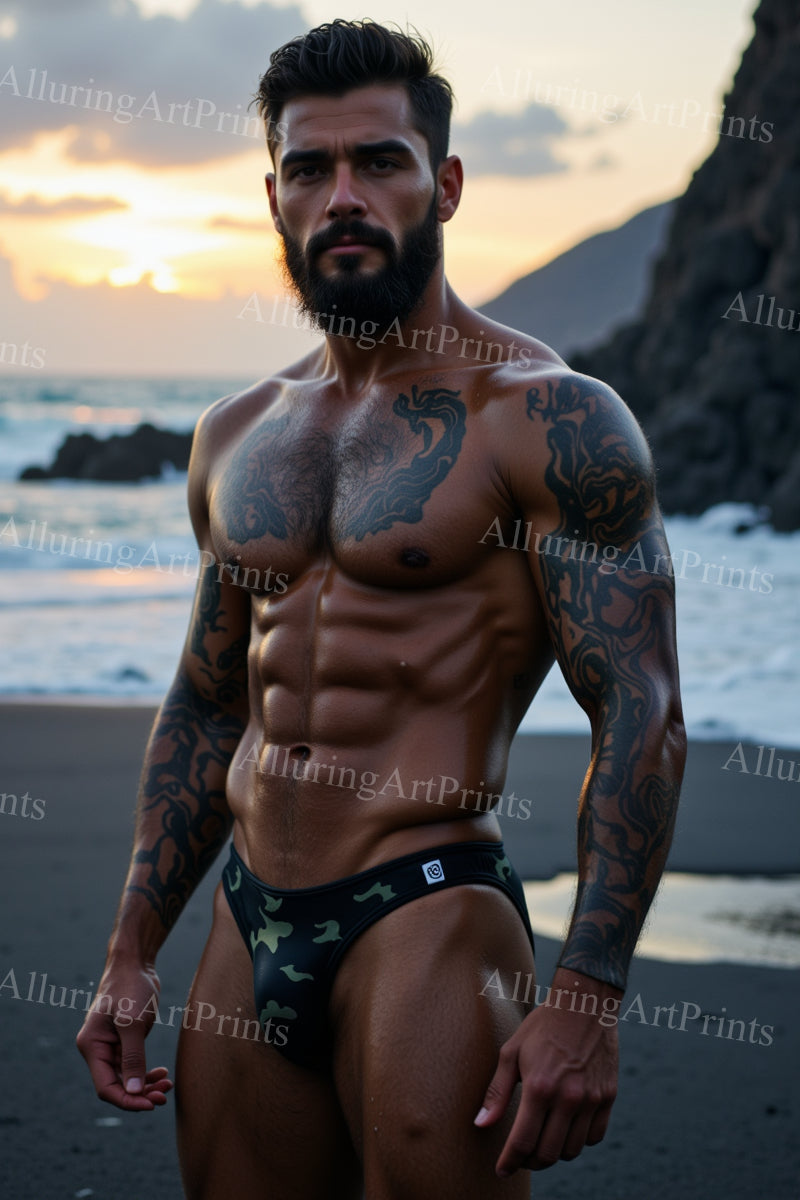 Male Model Muscular - 363F