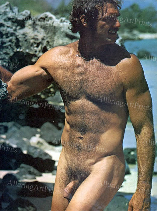 Nude Frontal Male Model Muscular - 380F