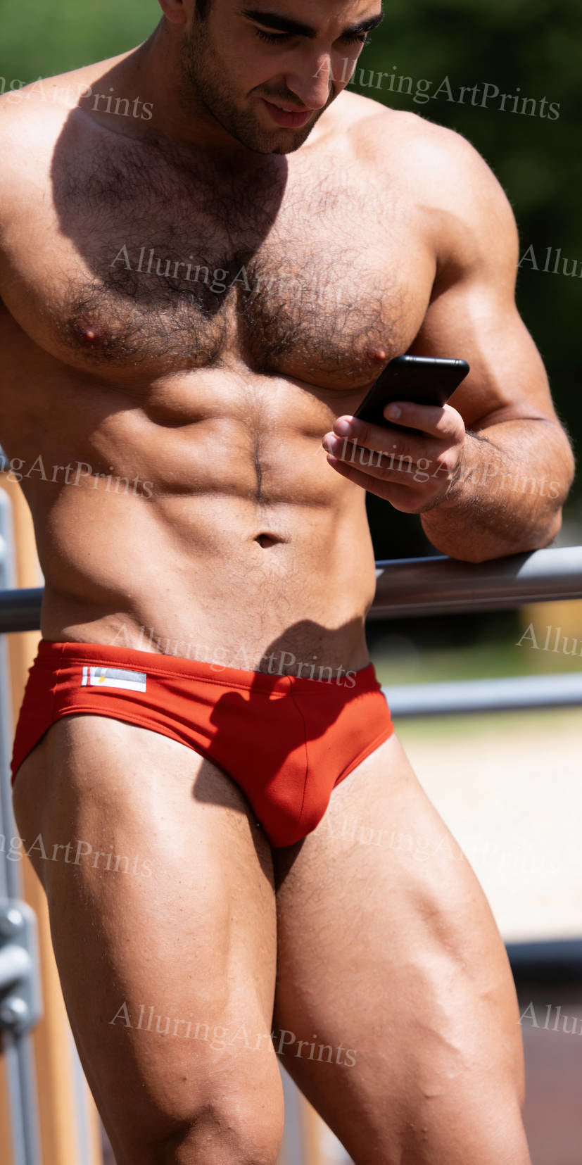 Male Model Hunk Digital Art AI Fantasy - G161