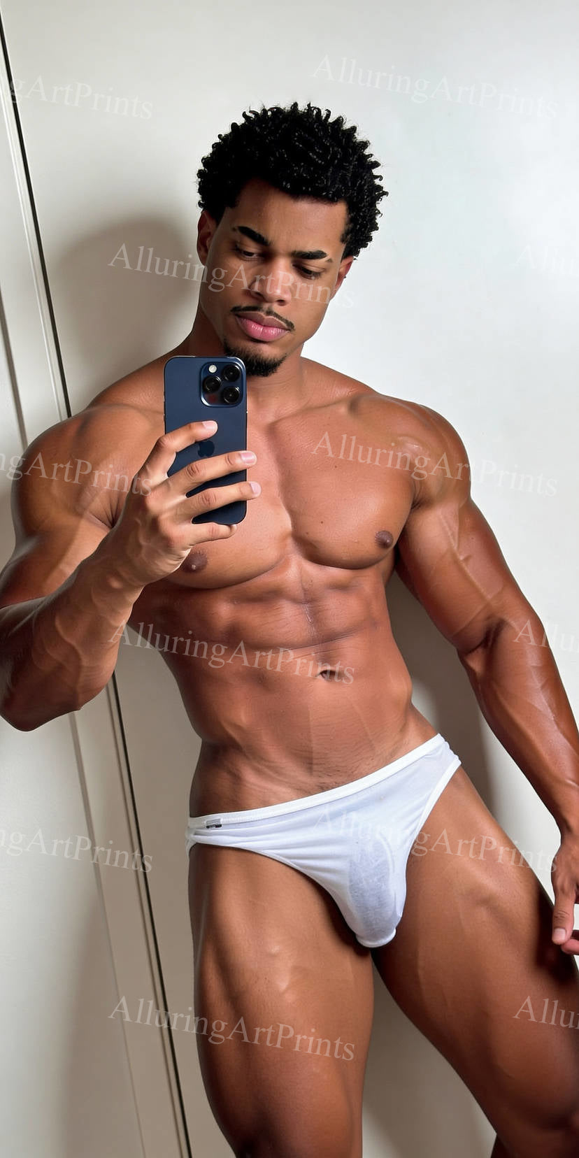 Black Male Model Muscular - G255