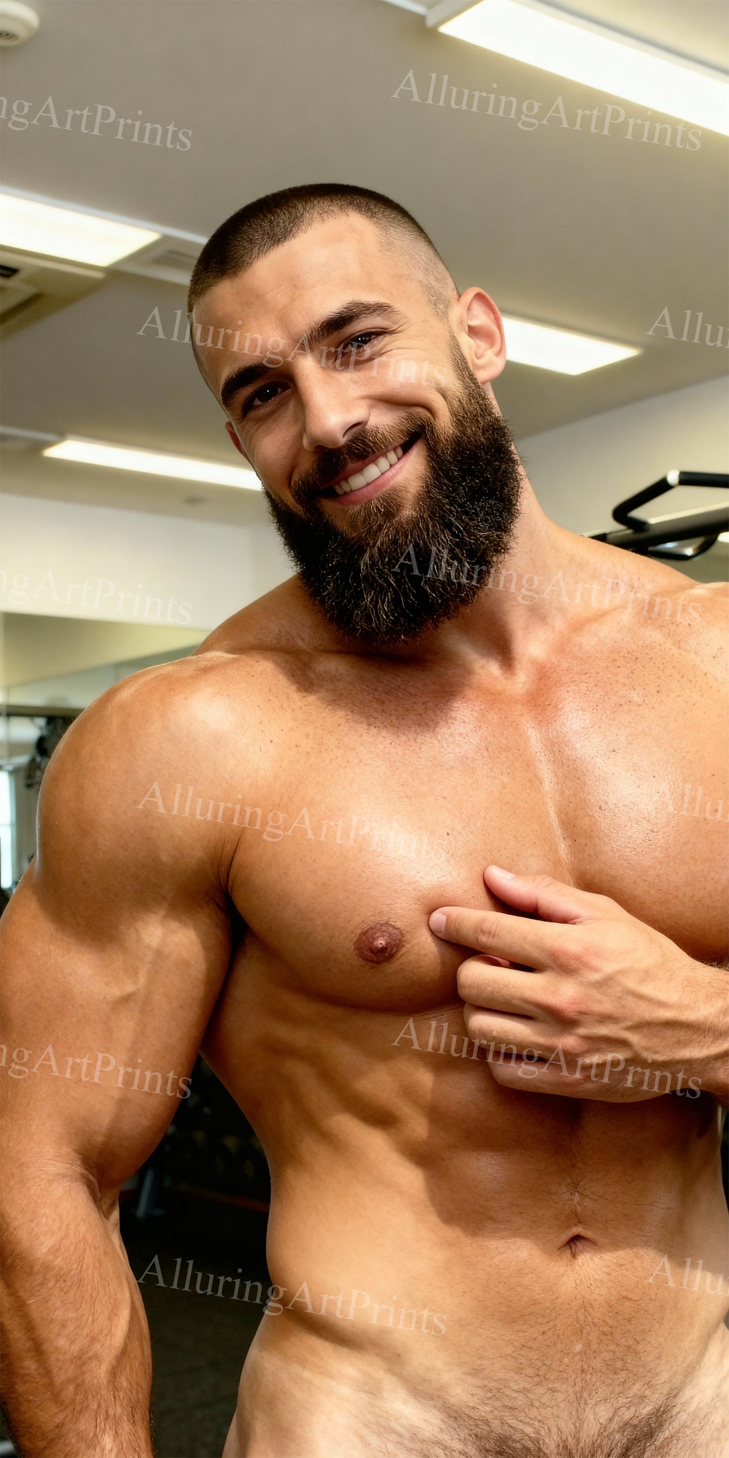 Male Model Muscular - G332