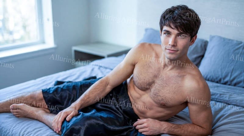 Male Model Muscular Digital Art AI Fantasy - G42
