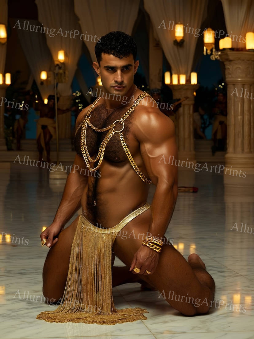 Male Model Muscular - H13