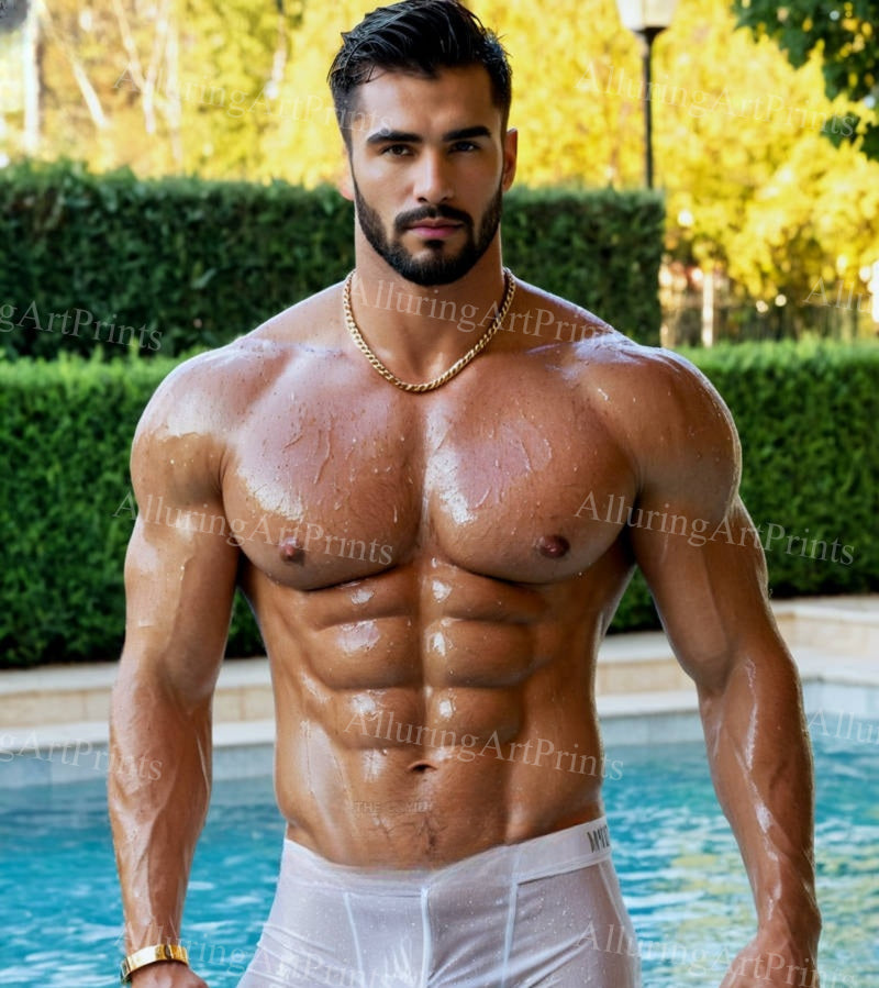 Male Model Muscular - H245