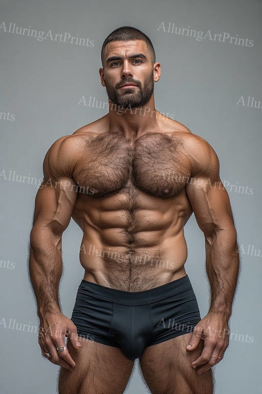 Male Model Muscular - H278