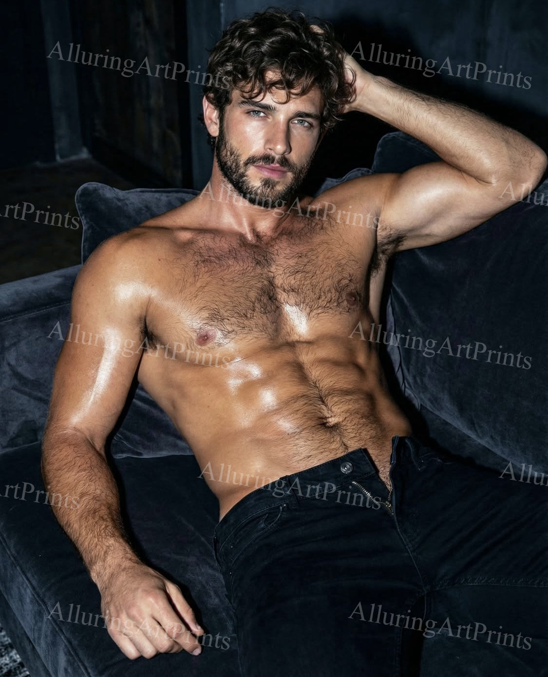 Male Model Muscular - H298