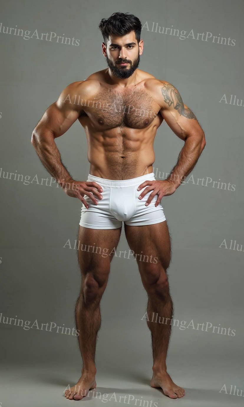 Male Model Muscular - H299