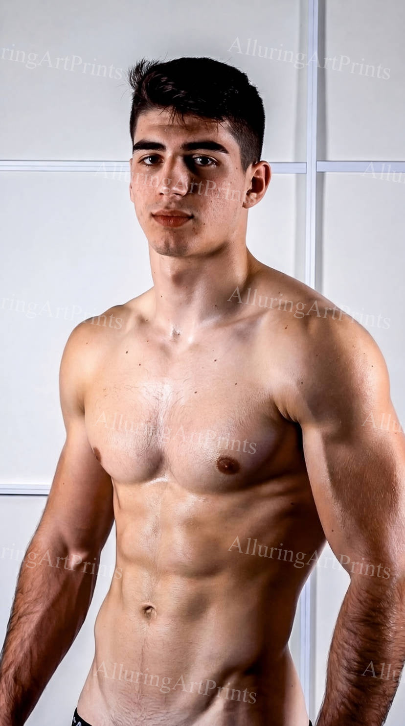 Male Model Muscular - H456