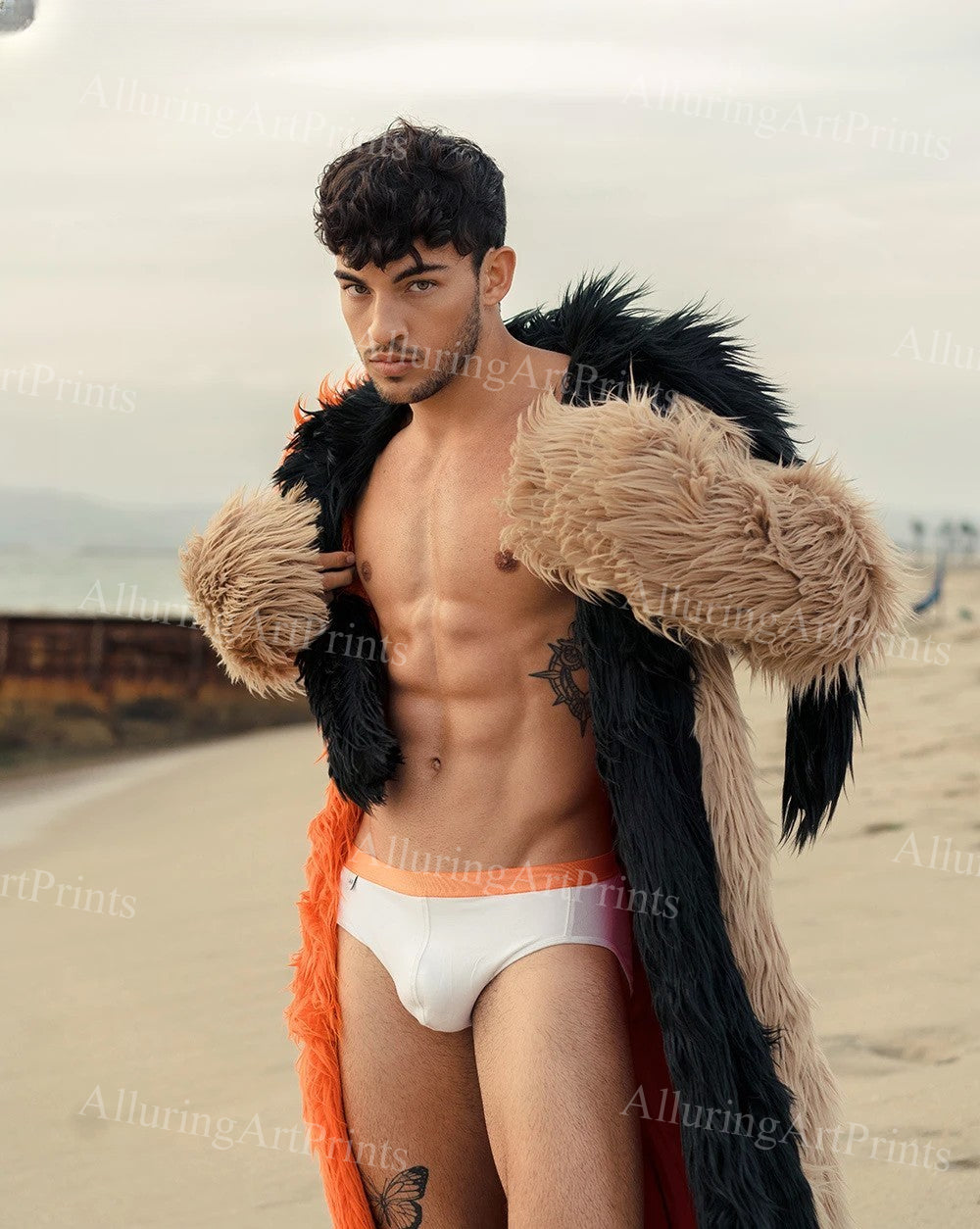 Male Model Muscular - H658
