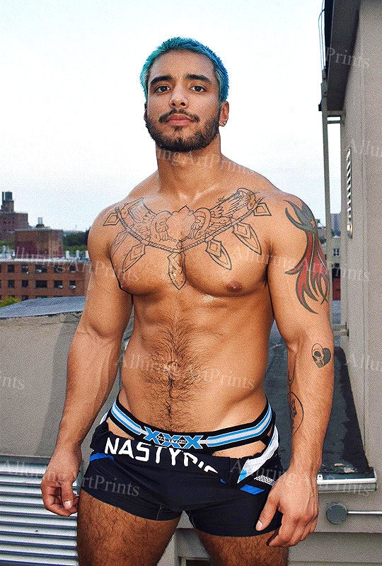 Male Model Muscular - H663