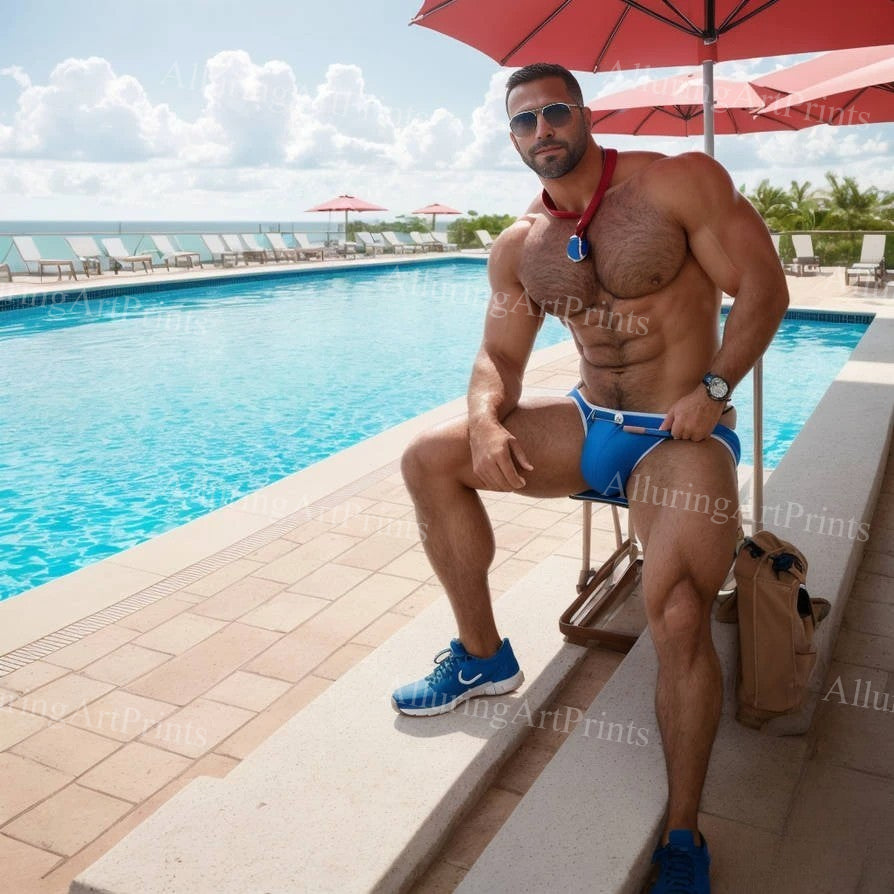 Male Model Muscular - H84