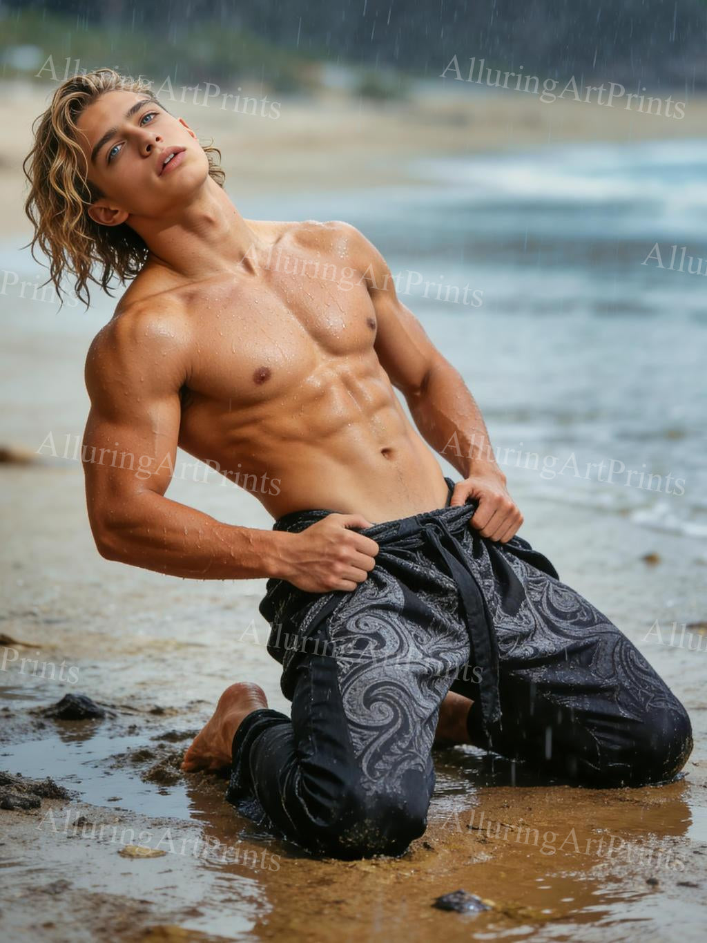 Male Model Muscular - H929