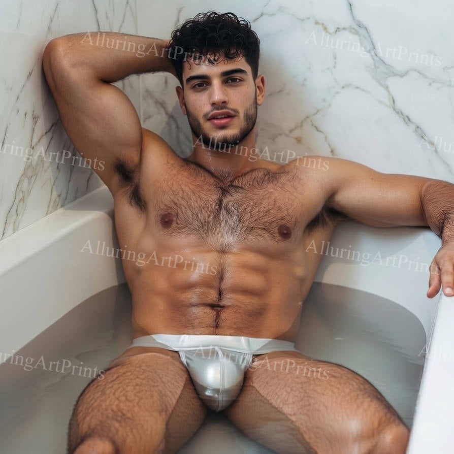 Male Model Buns Muscular - H955