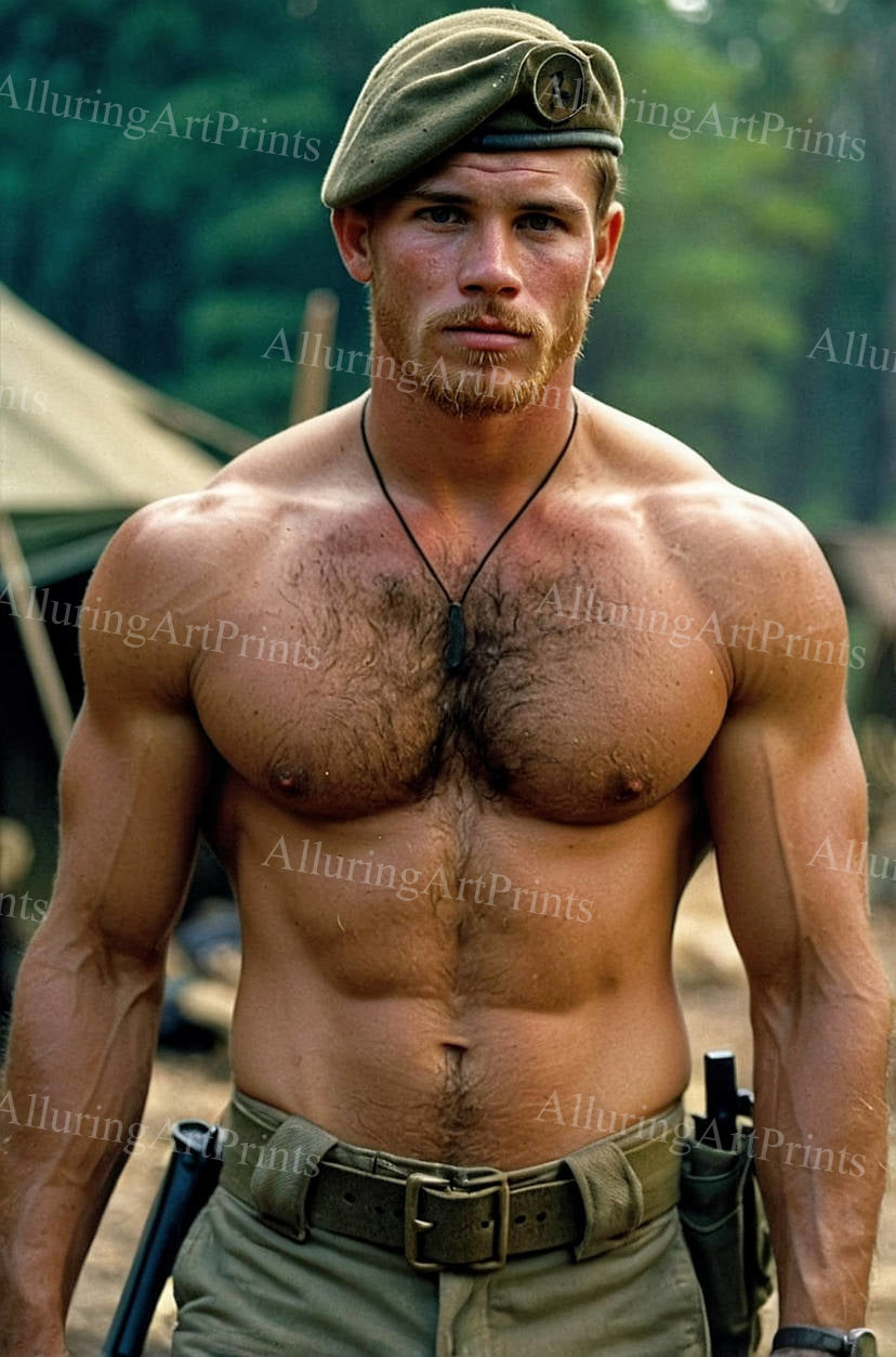 Male Model Muscular - H959