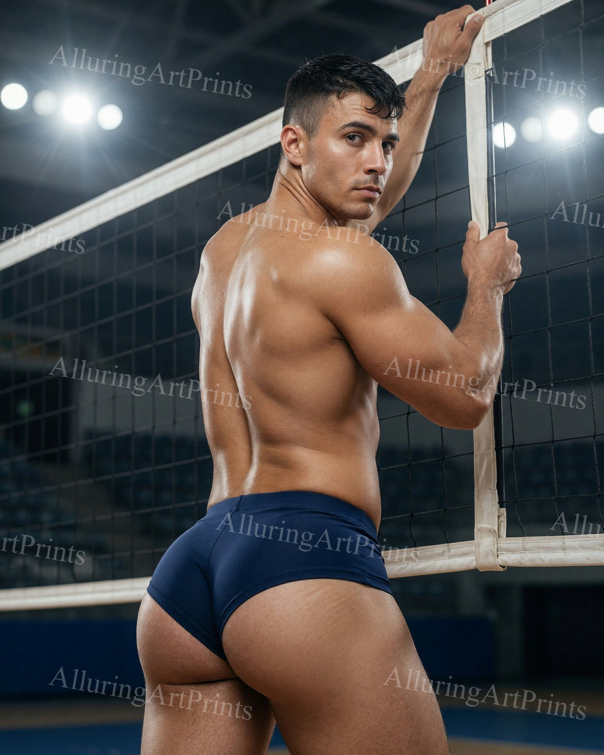 Latino Athlete Male Model Muscular - HH189
