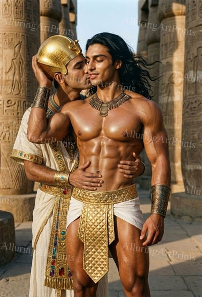 Male Models Muscular Digital Art AI Fantasy - J63
