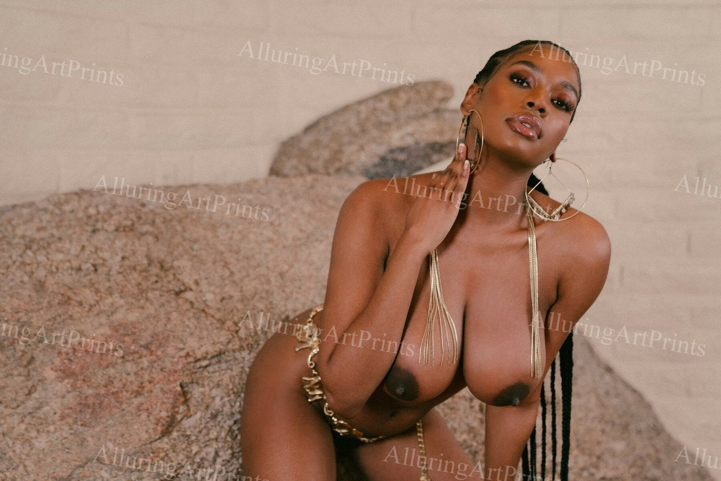 Nude Nyla Black Model - Q730