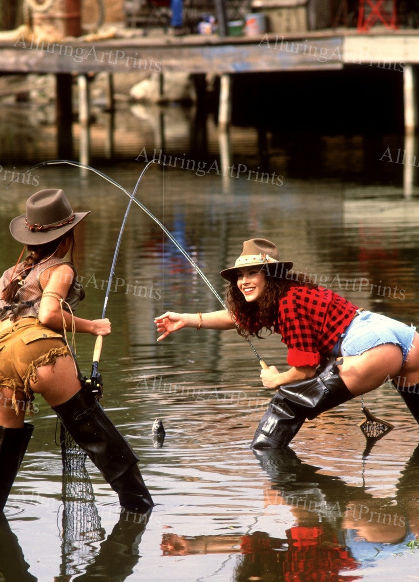 Risque Brunette Models Vintage - QQ962