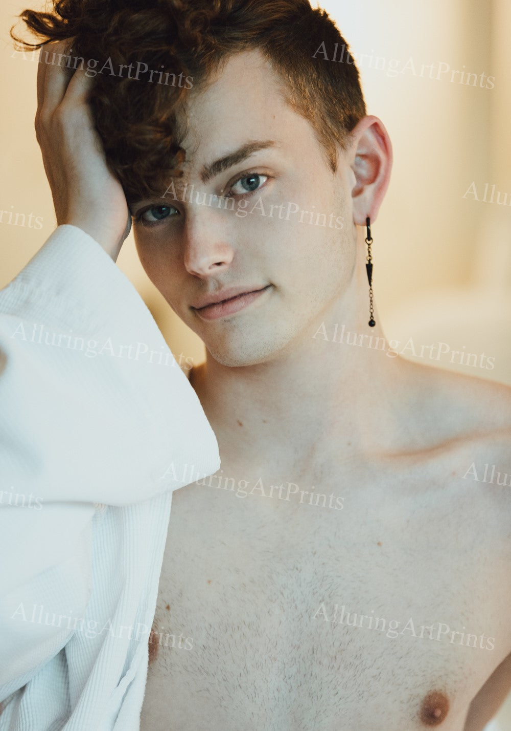 Spender Locke Male Model Twinks - S1008