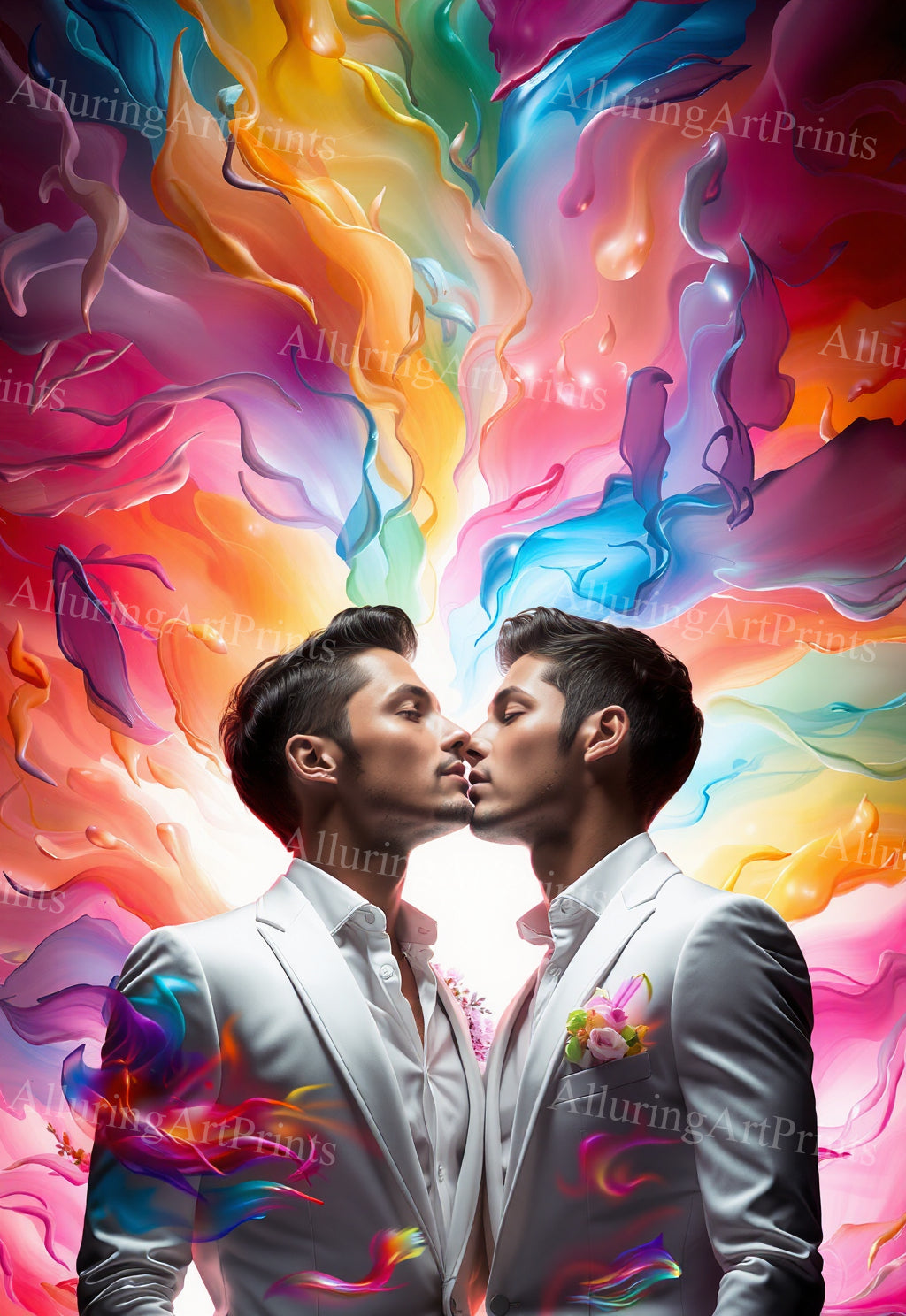 Male Models Muscular Digital Art AI Fantasy - UU1281