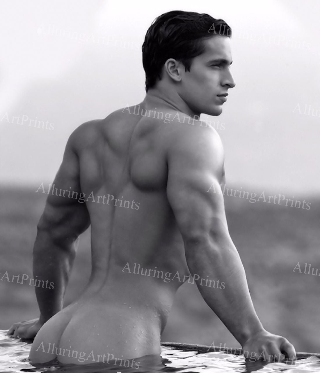 Nude Male Model Muscular - UU1395