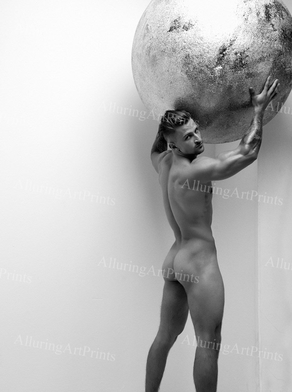 Nude Male Model Muscular - UU1397