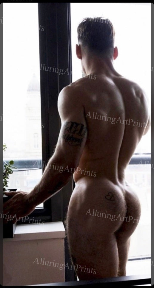 Nude Male Model Muscular - UU1452