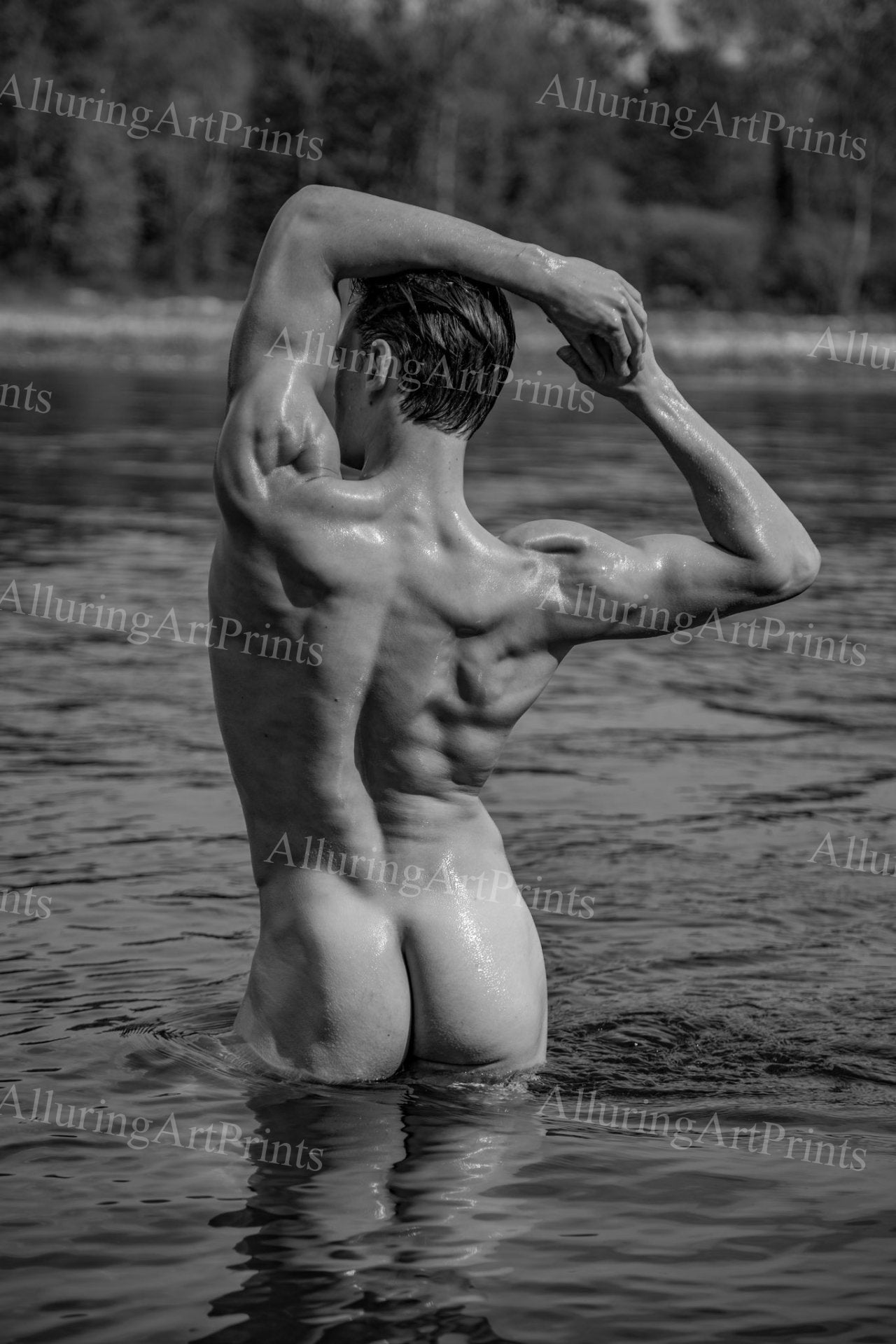 Nude Male Model Muscular - UU1487