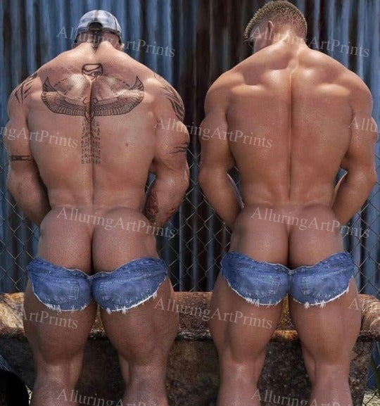 Nude Male Models Muscular - UU1508