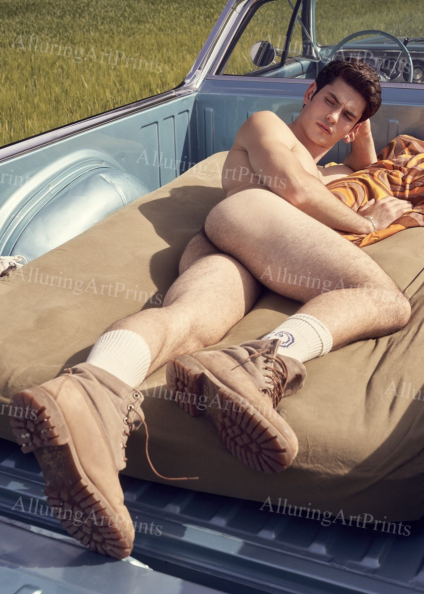 Nude Male Model Muscular - UU1517