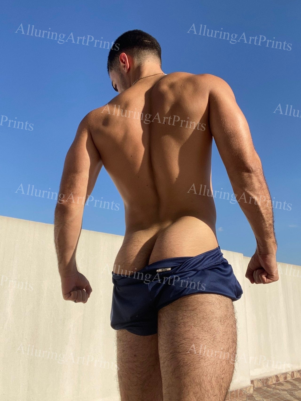 Nude Male Model Muscular - UU1548