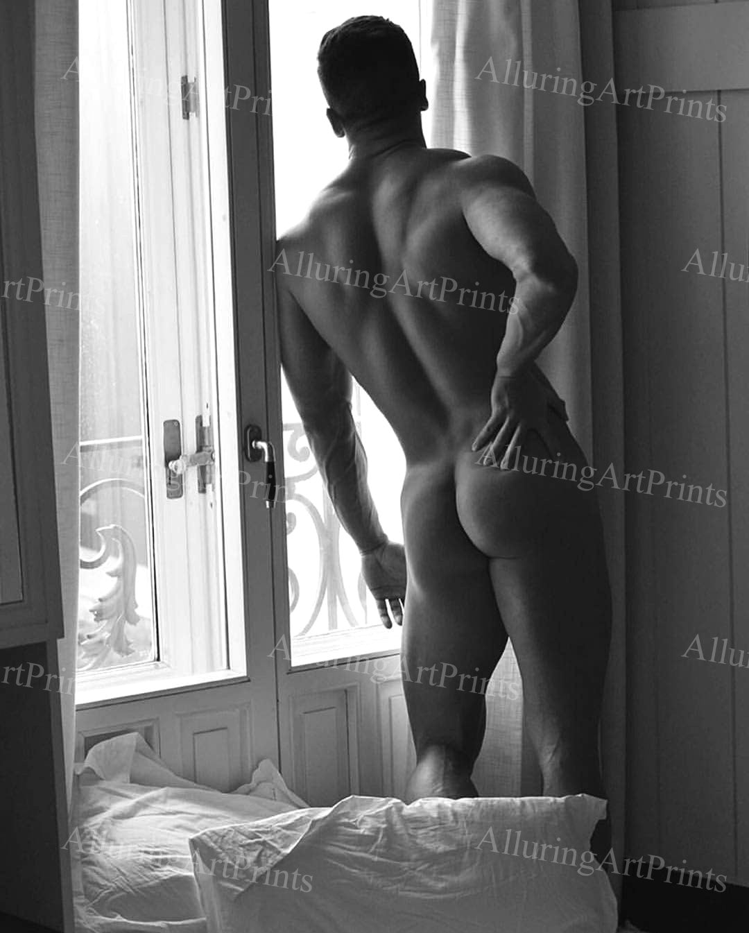 Nude Male Model Muscular - UU1550