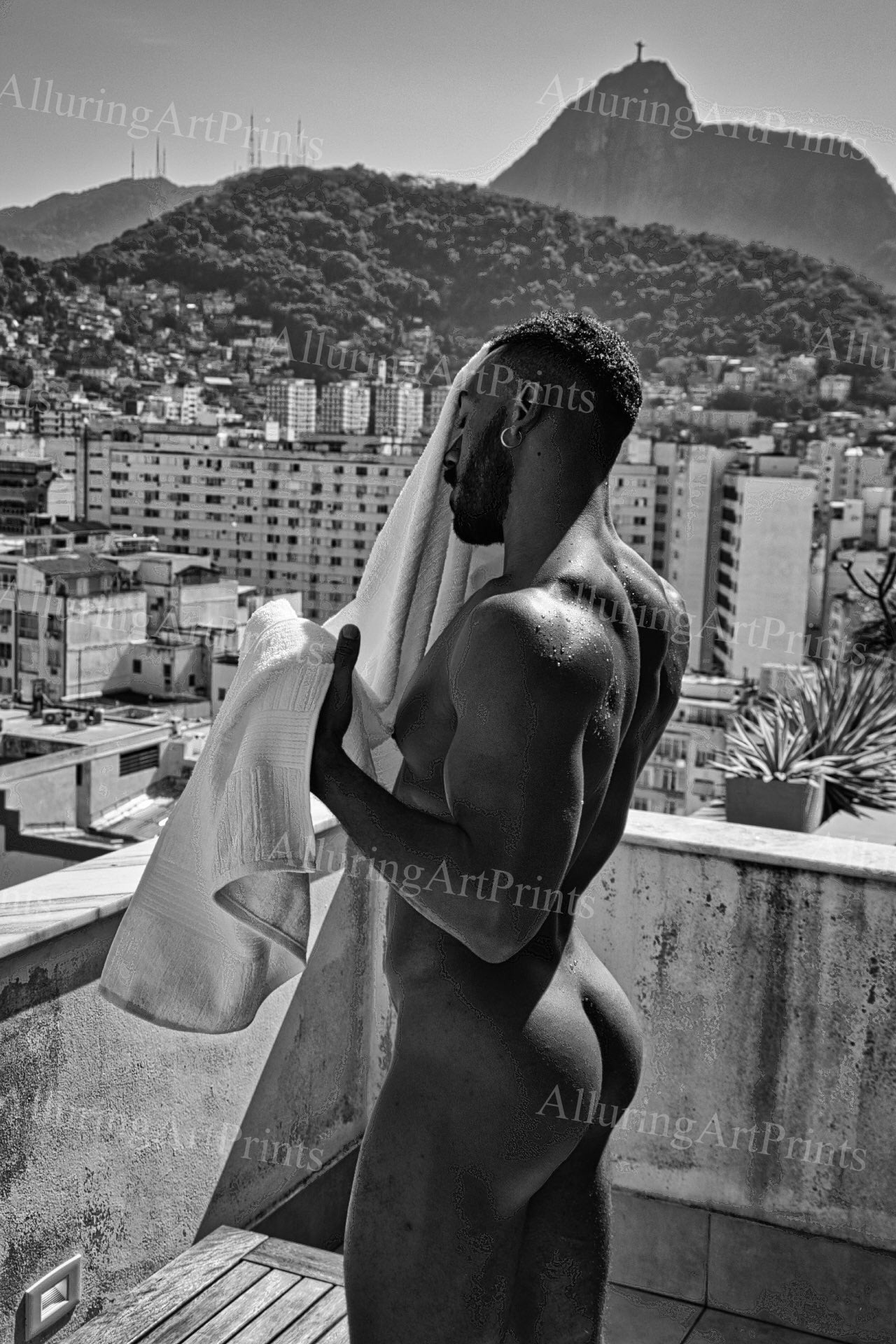 Nude Male Model Muscular - UU1576