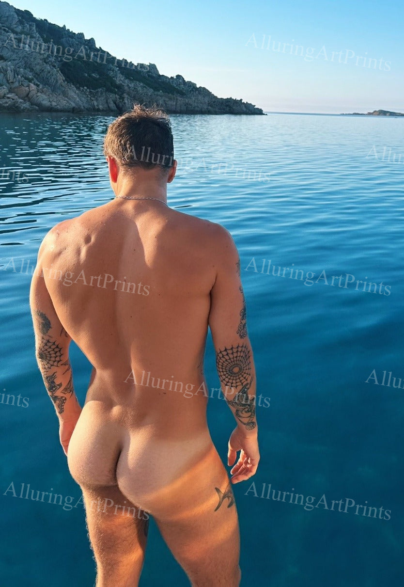 Nude Male Model Muscular - UU1594