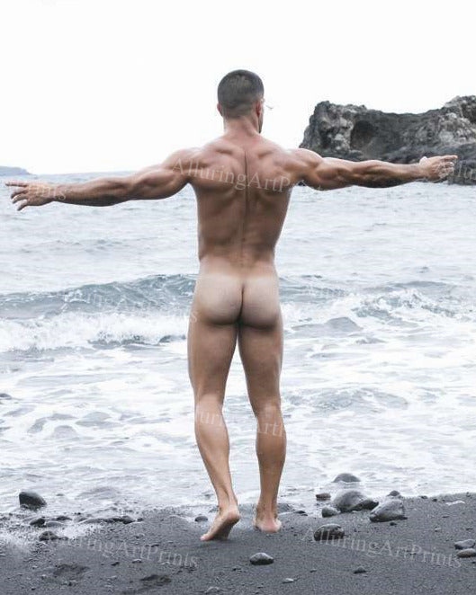 Nude Male Model Muscular - UU1603