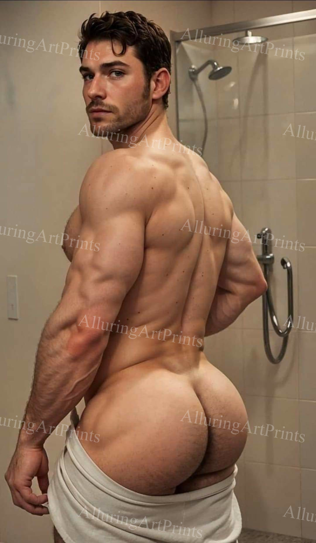 Nude Male Model Muscular - UU1615